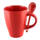 Tazón de cerámica con cuchara 320 ml Ø 8,3 × 10,3 cm 3