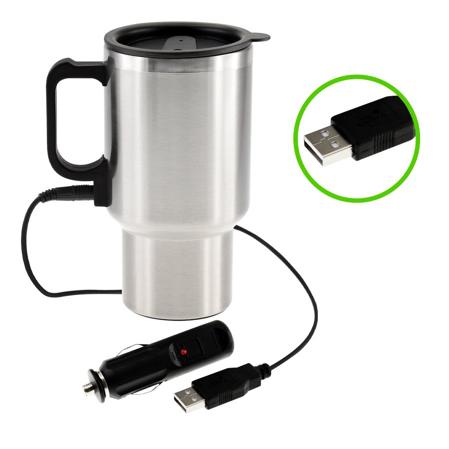 Mug térmico USB 450 ml Ø 8,7 × 16,4 cm 1