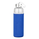 Botella de vidrio borosilicato con funda de neopreno 580 ml 1