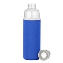 Botella de vidrio borosilicato con funda de neopreno 580 ml 2