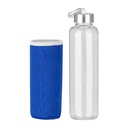Botella de vidrio borosilicato con funda de neopreno 580 ml 3