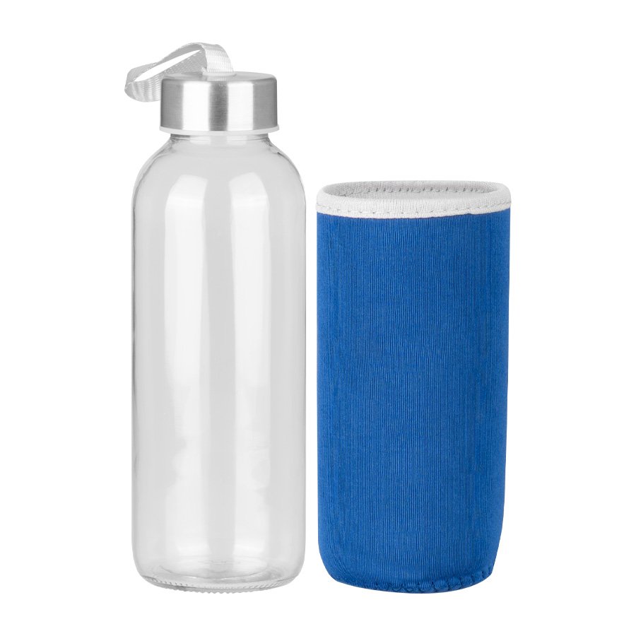 Botella de vidrio con funda de neopreno 440 ml 2