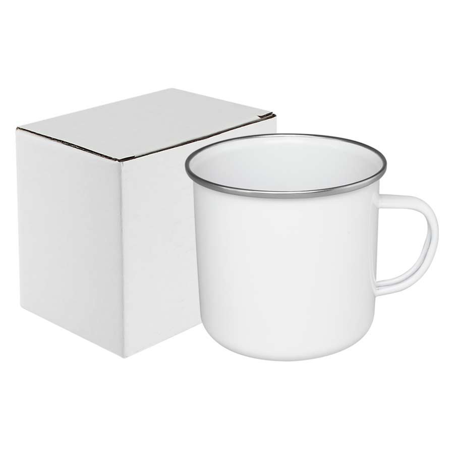 Tazón enlozado para sublimación 700 ml Ø 9,8 × 10 cm 2