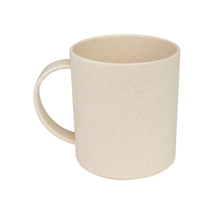 Mug de caña de trigo 350 ml Ø 8 × 9 cm 3