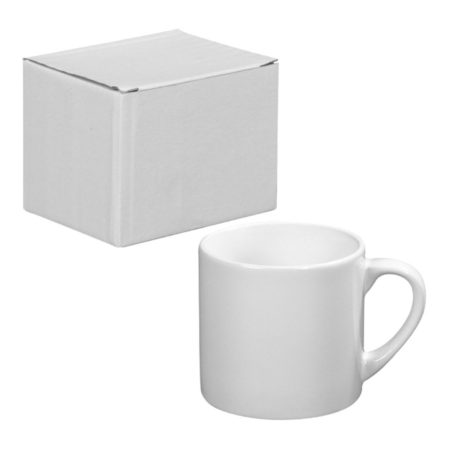 Taza de café para sublimar 160 ml Ø 7,2 × 6,9 cm 1