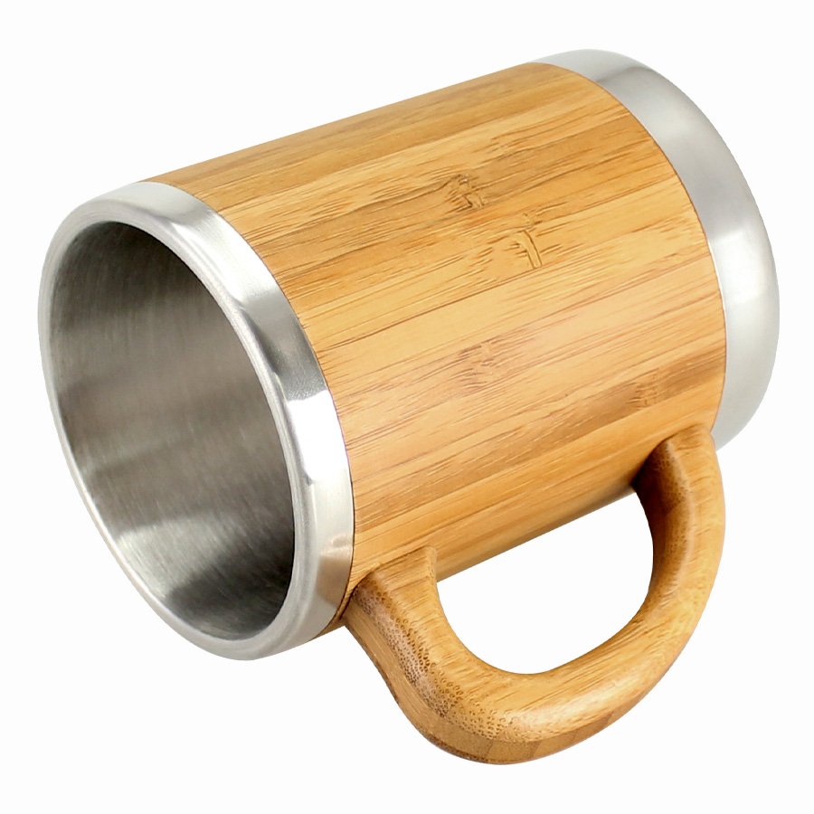 Tazón de bambú 350 ml Ø 8 × 10,4 cm 1