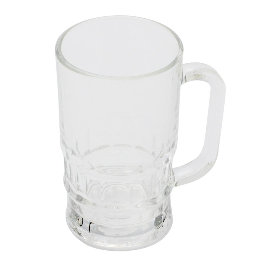 Tazón cervecero de vidrio para sublimar 300 ml 7,5 × 12,5 cm 2