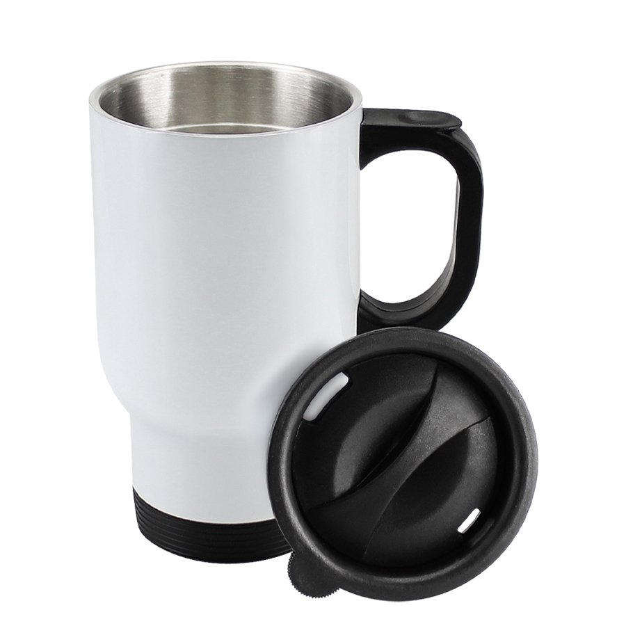 Mug térmico blanco para sublimación 450 ml Ø 8,5 × 15,3 cm 1