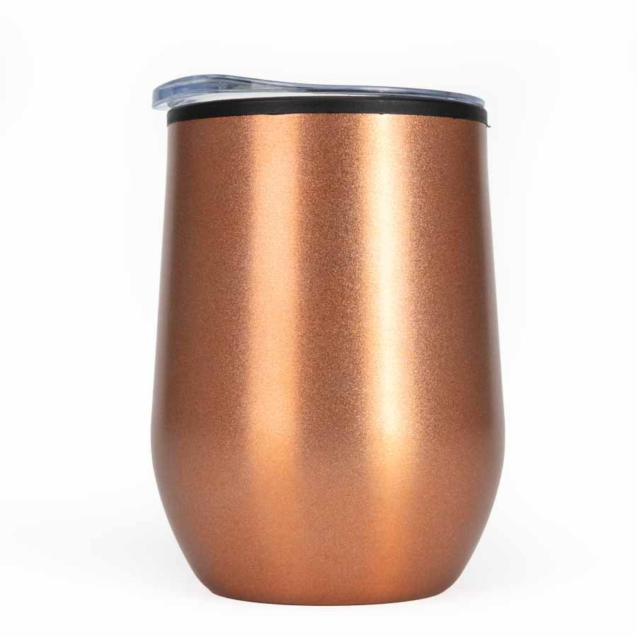 Mug metálico encobrizado 350 ml Ø 8,9 × 12,1 cm 3