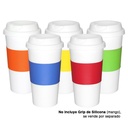 Vaso blanco 480 ml Ø 9,1 × 18,5 cm 2