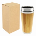 Mug de bambú 450 ml Ø 8 × 17,7 cm 1
