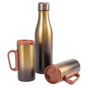 Set de termo con 2 tazones de acero inoxidable 2