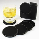 Set de posavasos redondos 12,2 × 12,2 × 3,2 cm 3