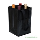 Porta botellas de vino de TNT 18,5 × 29,5 × 18 cm 1