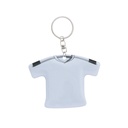 Llavero de PVC con forma de polera 8,7 × 6,5 × 0,5 cm 1