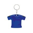 Llavero de PVC con forma de polera 8,7 × 6,5 × 0,5 cm 2