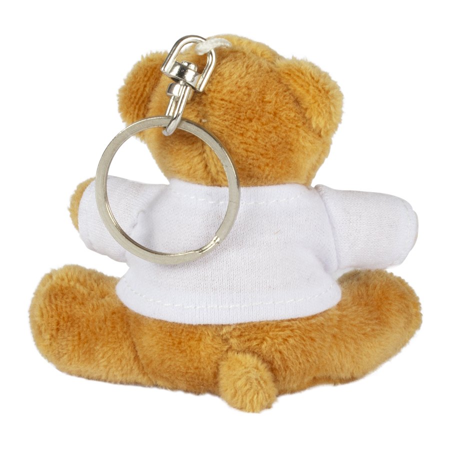 Llavero osito de peluche para sublimación 8 × 7 cm 1