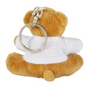 Llavero osito de peluche para sublimación 8 × 7 cm 1