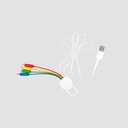 Multicargador 4 en 1 de colores 95 cm 1