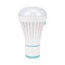 Lámpara colgante tipo ampolleta con 6 LED 10,4 × 5,5 cm 3
