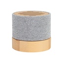 Parlante de bambú y RPET Ø 5,9 × 5,3 cm 1