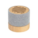 Parlante de bambú y RPET Ø 5,9 × 5,3 cm 2