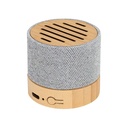 Parlante de bambú y RPET Ø 5,9 × 5,3 cm 3