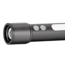 Linterna recargable USB 15 en 1 con gancho Ø 3,3 × 16 cm 3