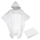 Poncho de lluvia de emergencia 127 × 101 cm 1