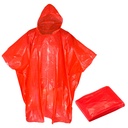 Poncho de lluvia de emergencia 127 × 101 cm 3