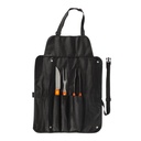 Delantal de parrilla con 3 herramientas 42,5 × 61 cm 1