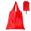 Bolsa plegable de poliéster con estuche y mosquetón 2
