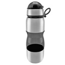 Botella caramayola plástica con base de acero 600 ml 3