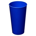 Vaso reutilizable de plástico empavonado 500 ml 1