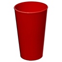 Vaso reutilizable de plástico empavonado 500 ml 3