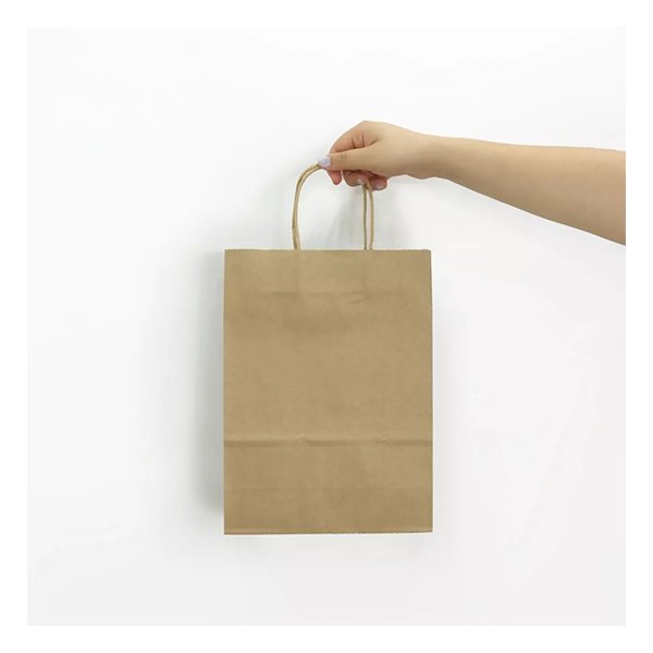 Bolsa de papel kraft 22 × 30 × 10 cm 1