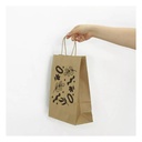 Bolsa de papel kraft 22 × 30 × 10 cm 3