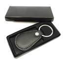 Llavero de cuerina negro 4 × 6 cm 1