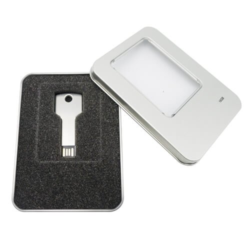 Pendrive metálico con forma de llave 16 GB 2