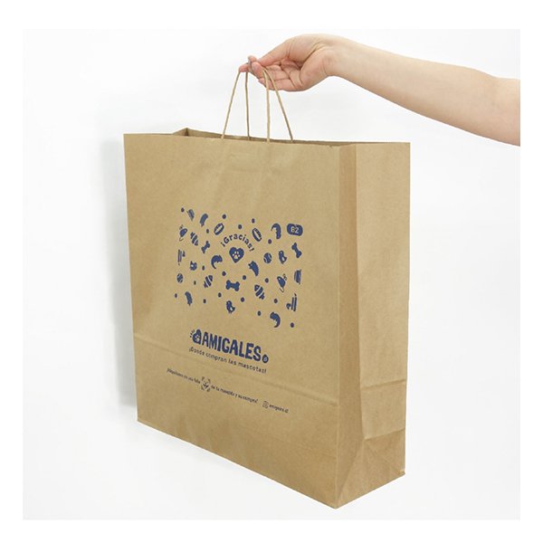 Bolsa de papel kraft 48 × 45 × 15 cm 3