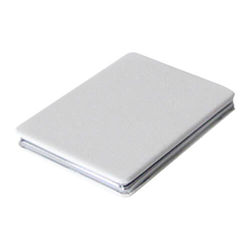 Espejo rectangular de cartera con tapa 1