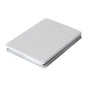 Espejo rectangular de cartera con tapa 1