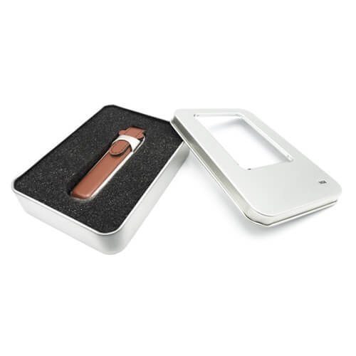 Pendrive de cuerina 16 GB 2,3 × 8,5 cm 1