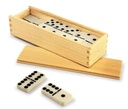 Juego de dominó en caja de madera 2