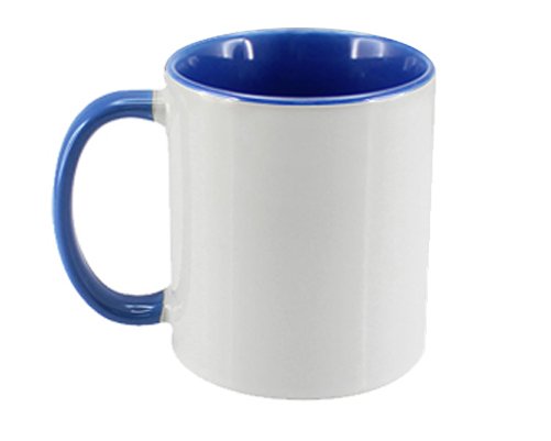 Tazón de cerámica bicolor para sublimación 350 ml 1