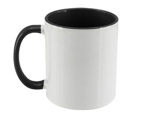 Tazón de cerámica bicolor para sublimación 350 ml 3