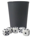 Set de juegos de mesa en estuche de cuerina 2