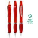 Bolígrafo antibacterial con destacador 1