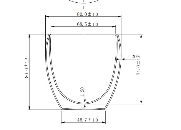 Vaso Vidrio Doble Pared SET Ø 8 cm. x 8 cm 2