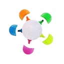 Destacador con forma de flor 5 colores 1
